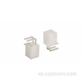 Fila doble del conector del jefe del Pin de la oblea de 4,2 mm